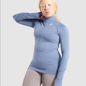 Gymshark Vital Seamless 2.0 Pullover Zip Up